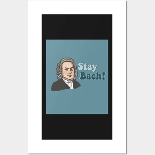 JS Bach Mask Posters and Art